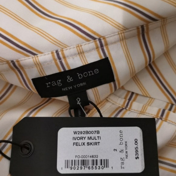 NWT Rag & Bone Felix Silk Skirt 2